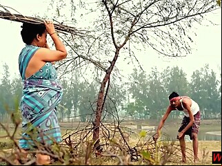 Village Katuriya fucks hot Bhabhi! Hindi WebSeries Sex amateur asian creampie